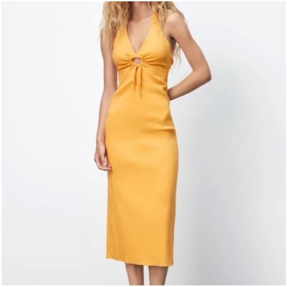 Zara Halter Dress